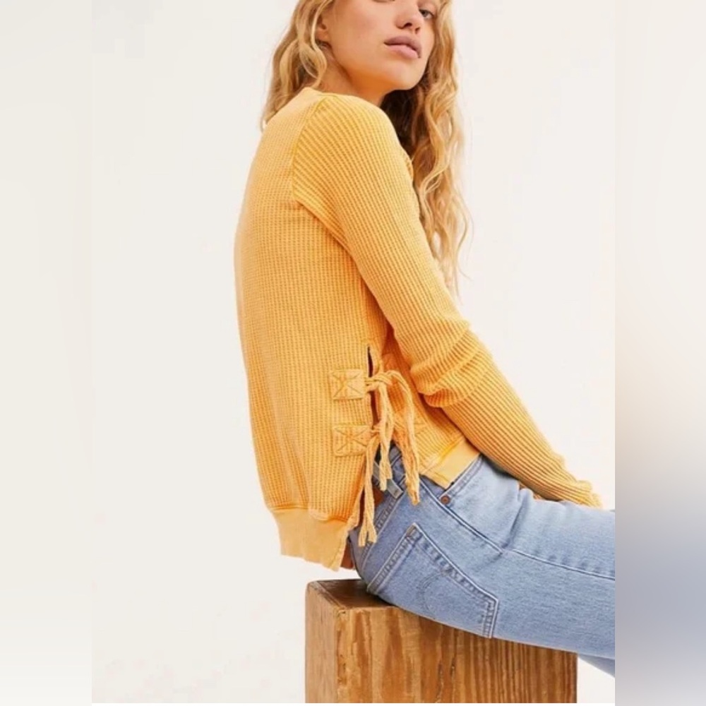 Free People Interlaken Waffle Thermal